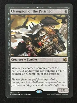 1x MTG Champion of the Perished - Innistrad: Midnight Hunt (MID) #91 - Magic - Image 1