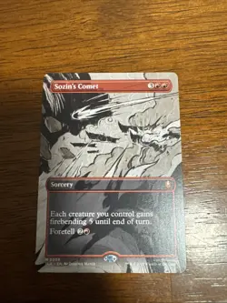 Sozin's Comet Borderless 309 Avatar The Last Airbender MTG 001674 - Image 1