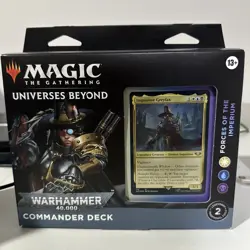 MTG Warhammer 40K Commander Deck Forces of the Imperium - New Sealed - Image 1