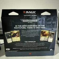 MTG Warhammer 40K Commander Deck Forces of the Imperium - New Sealed - Image 2