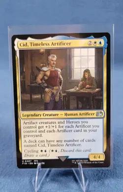 Cid, Timeless Artificer (0407) | Final Fantasy (MTG) | NM EN - Image 1