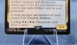 Cid, Timeless Artificer (0407) | Final Fantasy (MTG) | NM EN - Image 2