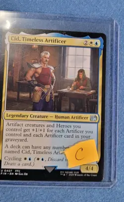Cid, Timeless Artificer (0407) | Final Fantasy (MTG) | NM EN - Image 4