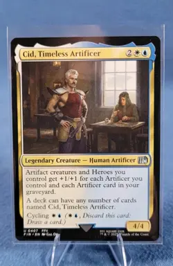 Cid, Timeless Artificer (0407) | Final Fantasy (MTG) | NM EN - Image 1