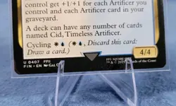 Cid, Timeless Artificer (0407) | Final Fantasy (MTG) | NM EN - Image 2