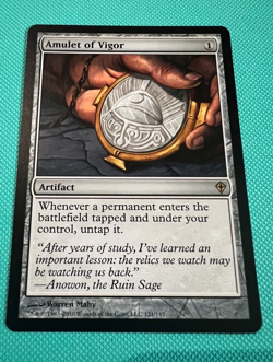 Amulet of Vigor - Worldwake - MTG - Magic the Gathering - Image 1
