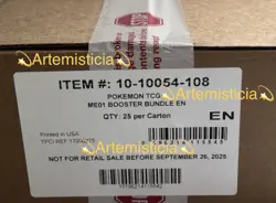 🌟 Mega Evolution Booster Bundle Pokemon Cards TCG - New & Sealed + BONUS 🌟 - Image 3