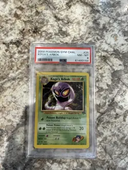 Koga's Arbok Challenge from the Darkness Regular (Japanese) for sale online - Image 1