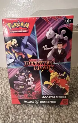 Pokemon Scarlet & Violet Destined Rivals Booster Bundle Box Sealed - Image 1