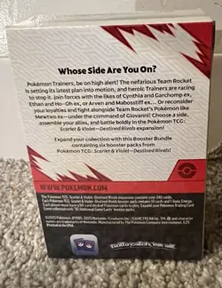 Pokemon Scarlet & Violet Destined Rivals Booster Bundle Box Sealed - Image 3