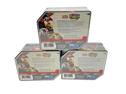 Lot of (3) Pokemon Scarlet & Violet Paldean Fates Tin Sealed - Image 2