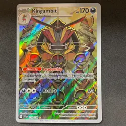 Kingambit 220/198 SV01: Scarlet & Violet Base Set Holo NM Pokemon TCG - Image 1