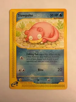 Slowpoke - 108/147 Pokemon Aquapolis - Regular E Reader - Image 1