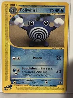 Poliwrath 60/165 Expedition NM Pokemon Fast Shipping - Image 1