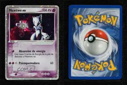 Mewtwo ex Spanish Pokemon EX Ruby & Sapphire #101 2003 - Image 3