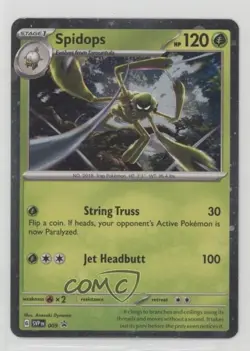 Spidops Pokemon Scarlet & Violet Black Star Promo #009 - Image 1