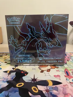 Pokemon Center Phantasmal Flames ETB Elite Trainer Box Sealed 🔥 - Image 1