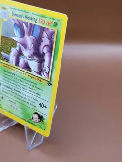 Pokemon 1st Edition Nidoking Gym Challenge 7/132 Holo Rare 🍃 🔥 - Image 2