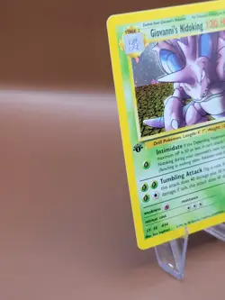 Pokemon 1st Edition Nidoking Gym Challenge 7/132 Holo Rare 🍃 🔥 - Image 3