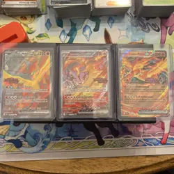 Pokemon TCG Team Rocket's Moltres ex Destined Rivals Stamped UPC Promo Set - Image 1