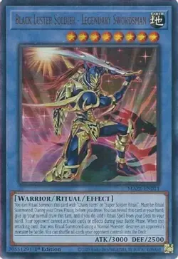 Yugioh! LP Black Luster Soldier - Legendary Swordsman - MAZE-EN011 - Ultra Rare - Image 1