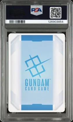 2025 JAPANESE Gundam Card Game A SHOW OF RESOLVE PSA 10 GD01-100 BANDAI NAMCO - Image 2