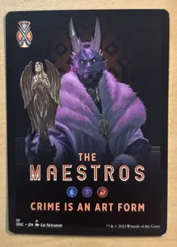 Magic The Gathering The Maestros Treasure Promo Card, Streets Of New Capenna - Image 1