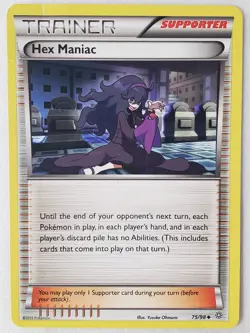Hex Maniac 75/98 PL - B2G1F Ancient Origins Pokemon Card - $2 Combined Shipping - Image 1