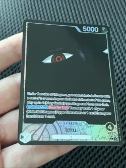 2025 One Piece Trading Card Game Imu Alt Art Leader OP-13-079 English Carrying - Image 2