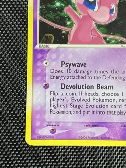 Mew 040 Swirl Nintendo Holo Black Star Promo Pokemon Card NM ? - Image 5