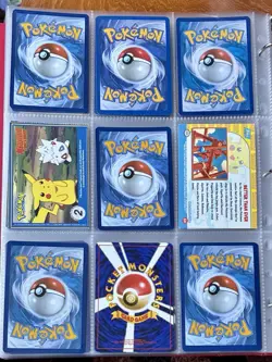 Vintage Pokemon Card Collection - No Binder Lot 5 Pages - Holo - Modern LP/NM - Image 4