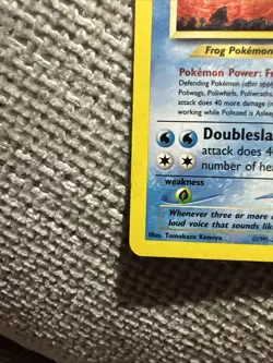 Pokemon TCG Politoed Holo Rare Card 8/75 Neo Discovery Unlimited Edition - Image 5