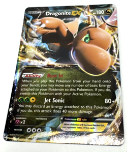 Pokemon TCG Card Basic Dragonite EX 74/111 Holo Furious Fists XY Ultra Rare - Image 2