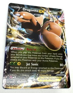 Pokemon TCG Card Basic Dragonite EX 74/111 Holo Furious Fists XY Ultra Rare - Image 3
