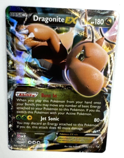 Pokemon TCG Card Basic Dragonite EX 74/111 Holo Furious Fists XY Ultra Rare - Image 4