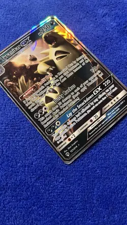 Tyranitar GX Full Art Holo Ultra Rare Card 121/214 Lost Thunder 2018 Sun Moon - Image 4