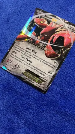 Pokemon Scizor EX 76/122 Ultra Rare Holo Card XY Breakpoint - Image 3