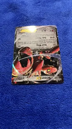 Pokemon Scizor EX 76/122 Ultra Rare Holo Card XY Breakpoint - Image 5