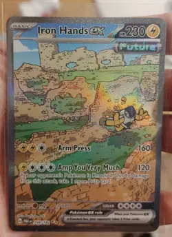 Iron Hands ex - 248/182 - Pokemon Paradox Rift Special Illustration Rare Card NM - Image 1