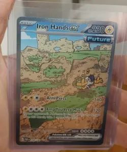 Iron Hands ex - 248/182 - Pokemon Paradox Rift Special Illustration Rare Card NM - Image 3