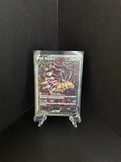 Giratina V 111/100 S11: Lost Abyss Holo LP Korean Card Full Alt Art SWSH Used - Image 1