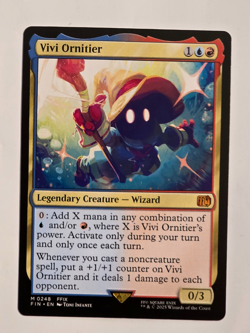 Vivi Ornitier M0248 Regular Final Fantasy Magic the Gathering NM Never Played - Image 1