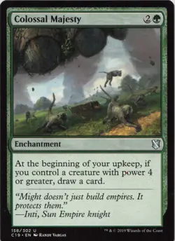 Colossal Majesty U Commander 2019 158 - LP MTG - Image 1
