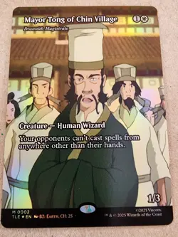Mayor Tong of Chin Village - Drannith Magistrate - #2 Foil Borderless - Avatar - Image 1