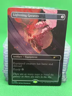 Lightning Greaves () (Galaxy Foil) - FOIL - R Secret Lair Drop Series 1493 - MTG - Image 1