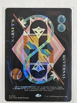 Narset's Reversal, 0041, Halo Foil, Secret Lair Encyclopedia, MTG NM - Image 3