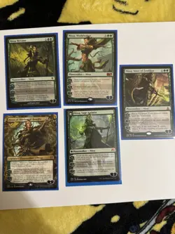 MTG Nissa Lot Of 5 (Worldwaker, Revane, Shadowed Boughs, Sage Animist, Zendikar) - Image 1