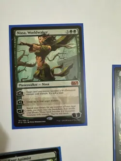 MTG Nissa Lot Of 5 (Worldwaker, Revane, Shadowed Boughs, Sage Animist, Zendikar) - Image 3