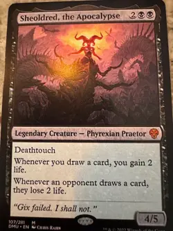 Sheoldred, the Apocalypse Dominaria United Playtest Art - Image 1