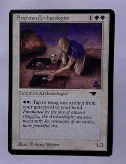 MTG Argivian Archaeologist Antiquties English "Vintage" - Image 1